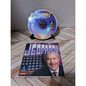 Jeopardy (1998) PC GAME -  DISC + Manual ONLY